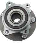 Top view of Pair Wheel Hub Bearing Assemblies For 2007 2012 Mitsubishi Outlander 4x4 3.0L And 2008 2015 Mitsubishi Lancer 4x4 AWD