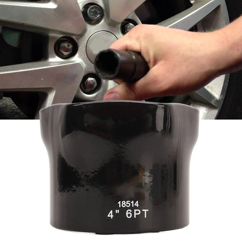 High Torque 6 Point Locknut Socket And Wheel Bearing Nut Tool With Three Quarter Inch Drive For Axle Hub Bearing Removal Installation Built Rugged For The Weekend Mechanic And Daily Shop Grind