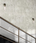 Concrete Wallpaper Peel And Stick With Limewash Texture For Walls Dope Cement Look Waterproof Removable Self Adhesive Contact Paper