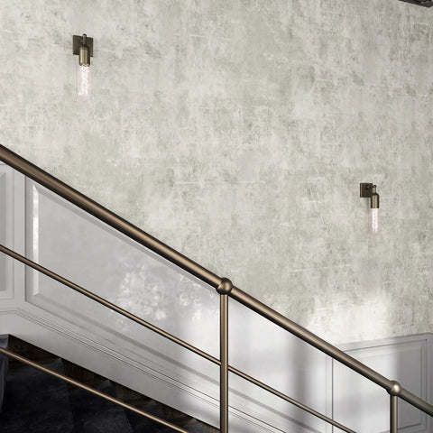 Concrete Wallpaper Peel And Stick With Limewash Texture For Walls Dope Cement Look Waterproof Removable Self Adhesive Contact Paper