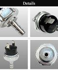Easy Install Air Compressor Pressure Switch 180 to 225 PSI Replacement for 110 120 240 Volt AC or 12 24 Volt DC components