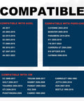 List of vehicle compatibility for VW Air Conditioning Pressure Sensor Switch Replacement MT1203 1K0959126A 1J0959126