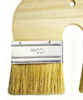 Double Bristle Limewash Brush For Brick Walls And Exterior Surfaces, Easy To Use Limewash Applicator With Pro Grade Finish