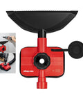 2-In-1 Vacuum Dust Collection Attachment For Drilling And Drywall Cutting, Snugly fits four hose sizes with funnel accessory