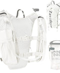 Ultra Lightweight Hydration Backpack For Women With 1.5L BPA Free Water Bladder No Bounce Fit Reflective Straps Rain Cover