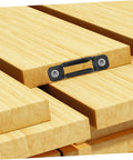 Fifty Pack Of Heavy Duty Furniture Connectors Slick Black Cam Lock Fasteners connecting wooden panels for cabinet assembly.