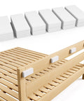 Headboard Wall Protectors And Anti Vibration Pads For Beds And Furniture, EVA Foam Cushions, 8Pcs 15mm And 10Pcs 5mm Thick, installed