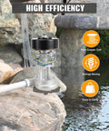 1000W Portable Water Turbine Generator For Home Power And Lighting 220V Aluminum Alloy beside rocky stream