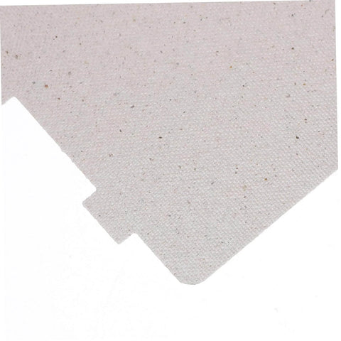 Microwave Oven Mica Sheets 10 Pieces Heat Resistant Mica Flakes Replacement Kit Universal Fit Insulation Plates corner detail.