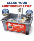 Sink Insert For Easy Paint Cleanup With Brush And Roller Cleaner Tray Paint Tool Washer System Keeps Paint Out Of Your Sink