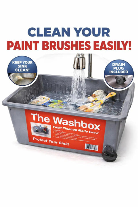 Sink Insert For Easy Paint Cleanup With Brush And Roller Cleaner Tray Paint Tool Washer System Keeps Paint Out Of Your Sink
