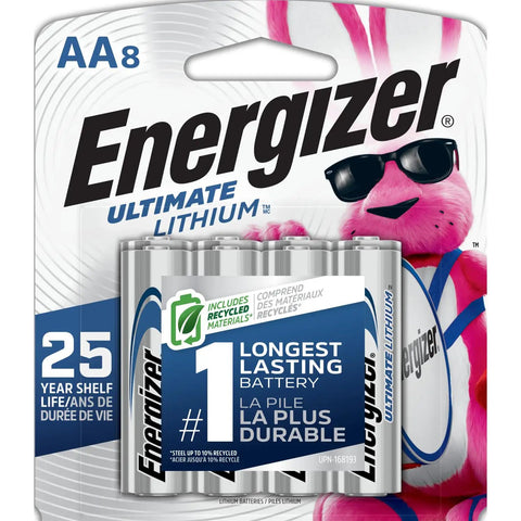Top Shelf Lithium AA Batteries 8 Pack Leak Proof Powerhouse Handles Freezing Cold Sweltering Heat With Serious Endurance And Steady 1.5V Kick For Cameras Tools And Outdoor Tech Adventures.