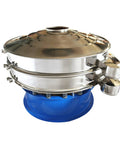 Top Shelf Electric Vibrating Sifter Screen Shaker Machine With Beefy Stainless Steel Build And Killer 20 80 100 Mesh Sieves for smooth processing.