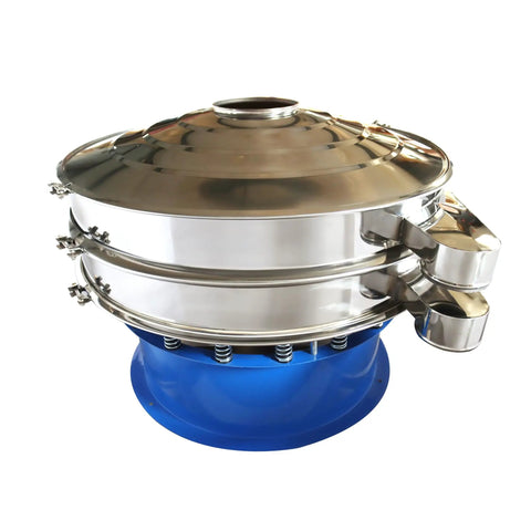 Top Shelf Electric Vibrating Sifter Screen Shaker Machine With Beefy Stainless Steel Build And Killer 20 80 100 Mesh Sieves for smooth processing.