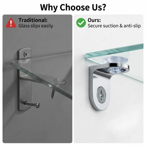 Comparison of traditional vs secure 5mm Shelf Pegs 16 Pack Screw In Shelf Pins With Clear Cap Built Tough Thickened Zinc Alloy Pins