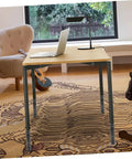 Shake That Wobbly Desk Fast With These Heavy Duty Table Leg Extenders That Slip Right On For Instant Height Tweaks And Bulletproof Stability Without Any Sweat Or Headaches Today. Modern desk with laptop and adjustable leg extenders.