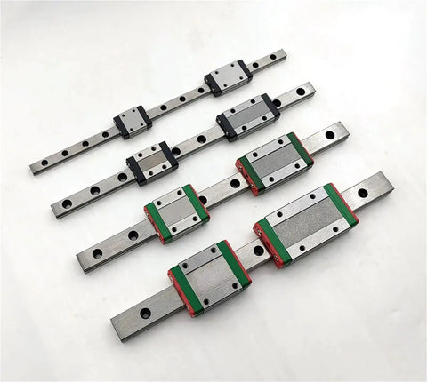 One Piece Linear Rail 60-600mm With MGW12C Slider Block 450mm Long Pro Grade Linear Motion Guide shown in different sizes