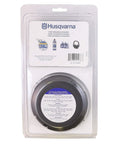 Universal T35 Tap Advance Straight Shaft String Trimmer Head Prewound With.095 Inch Line Blue And Black Easy Reload Spool