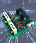 High-performance 150W ultrasonic cleaner driver board from Beefed Up 150W Ultrasonic Cleaner Driver Board Kit With 3 Transducers For Automotive Parts And Pro Cleaning 220V 40KHz PCB Master Set For Engine Components Carburetors And Small Metal Parts With Quick Setup And Stable Performance, shown on a futuristic background
