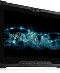 Badass Rugged Tablet Pc With 11.6 Inch Sharp Fhd Touchscreen, side view showing durable design and touchscreen controls.