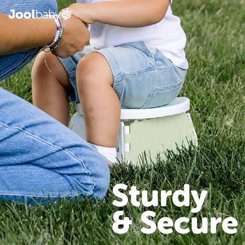 Tot Tested Foldable Potty Training Chair With Carry Case And Thirty Disposable Liners Rock Solid Build For Weekend Getaways State Parks And Car Camping Easy Way To Train Your Kid On The Go In Sage