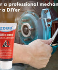 Application of Silicone Brake Grease For Caliper Guide Pins High Temperature Waterproof Lubricant Safe For Rubber O Rings