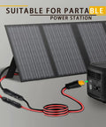 12AWG MC4 To XT60 Solar Panel Cable, 10 Feet Extension For Portable Power Stations And RV Generators setup