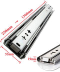 Heavy Duty 22 Inch Full Extension Drawer Slides With Ball Bearing Runners For Kitchen Cabinets