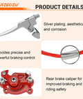 80cc Mini Bike Throttle Cable And Brake Kit For Mega Moto MMB80 MMB105 Coleman CC100X CT100U Baja Doodle Bug DB30 Motovox Details