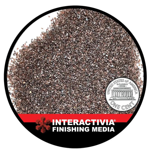 Coarse Aluminum Oxide Abrasive Media For Sand Blasting Cabinets And Guns 19 Lbs Tough As Nails Sharp Angular Grit For Quick Surface Prep