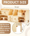 Wooden Jewelers Bench Top Tool Organizer With 3 Layer 4 Drawers For Pliers Screwdrivers Files Spools Of Wire And Cord On Your Workbench