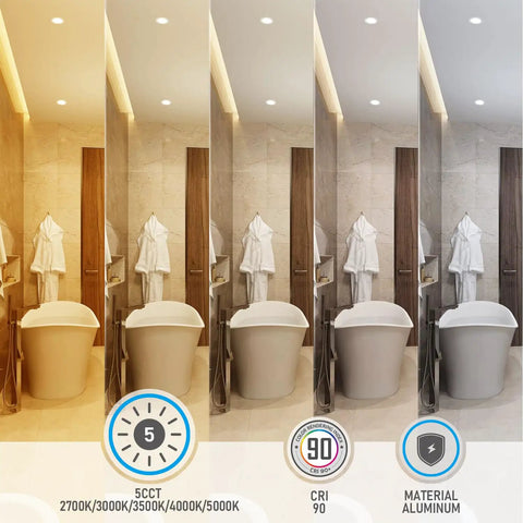 Eight Pack Four Inch Slim Led Recessed Ceiling Lights Delivers Smooth Illumination Straight Upgrade For Modern Living Areas With Adjustable Cct Tones Clean Aluminum Housing And Zero Squint Anti Glare Baffle Trim