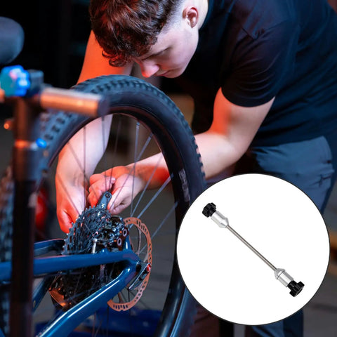 Universal Bicycle Thru Axle Adapter For Truing Stands, Aluminum Alloy Hub Repair Tool Fits 12mm 15mm And 20mm Through Axles