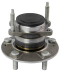 Front view of Rear Wheel Bearing And Hub Assembly Set For 2010 2011 2012 2013 Kia Forte And Forte Koup Driver And Passenger Sides 2 Piece Replacement Kit