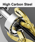 Close-up of Shop Ready Heavy Duty Adjustable Bearing Puller Tool Forged From Tough Carbon Steel with secure grip for extracting.