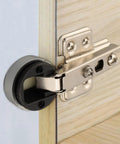 Heavy Duty 26mm Glass Door Hinge for cabinets and wine display cases built to last fixed type with plastic cup screws