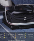 Underseat Carry On Luggage With Wheels Lightweight Softside Travel Bag 14.5 Inch Spinner Suitcase fits under airplane seat