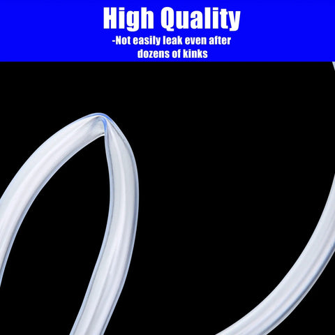 Close-up of high-quality PVC construction in Downstream Soap Injector Siphon Hose With Filter For Pressure Washers, 10 Feet