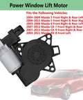Power Window Lift Motor Replacement For Mazda 3, Mazda 5, Mazda 6, CX-7, CX-9, RX-8 Fits Front Right And Rear Left 2004-2015 shown