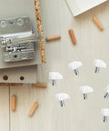 100 Pack White Plastic And Stainless Steel Shelf Pegs For Wine Cabinets Bookcases And Furniture No Hassle Installation Durable