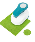 2 Piece Circle Cutter Set With 1.5 Inch And 1 Inch Punches For Paper Crafts Create Clean Round Circles Perfect For Scrapbooks Journaling