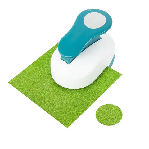 2 Piece Circle Cutter Set With 1.5 Inch And 1 Inch Punches For Paper Crafts Create Clean Round Circles Perfect For Scrapbooks Journaling