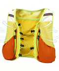 Trail Ready Hydration Running Vest with Lightweight Pack, Breathable Mesh Back Ventilation, Reflective Pockets Front View