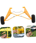 Lightweight RC Airplane Landing Gear Kit Easy Install For RC Plane Model Aircraft Durable Plastic Construction For Stable Landings