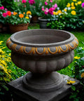 Mega Large Concrete Planter Mold For DIY Garden Projects, Heavy Duty Reusable ABS Molds For Large Flower Pots in garden