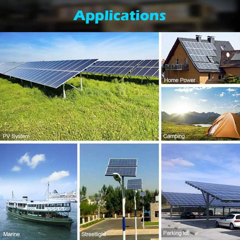 Heavy Duty Badass 4Pack 560W Bifacial Solar Panels Locked In Ntype Perc Halfcut Cells For Ultimate Home Rv Trailer Off Grid Power Up To Thirty Percent Extra Output Rock Solid Weatherproof Build in various applications such as RVs, streetlights, and marines.