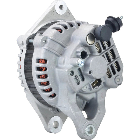 Go-To Upgrade 12V 70A Alternator Replacement for 1986-1988 Mazda RX-7 1.3L, CW Rotation, V1 Pulley, IR Regulator, IF Fan