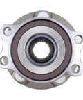 Front view of Pack Of 2 Rear Left And Right Wheel Bearing And Hub Assembly For Subaru Forester 2014 2018 Impreza 2012 2021 XV