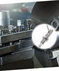 Tough Stainless Steel L Shaped Lock Stop Pin Secure Cabinet Appliance Latch Pin With Easy Slide Handle for machinery use.