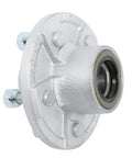 5 Lug Galvanized Trailer Hub Kit with 4.5 Inch Bolt Pattern, 3500lb Capacity showing hub close-up